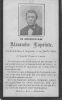 Pierre Alexandre Lapointe prayer card 1896