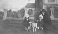 Helena Daley, Emmett Cullen, Mary McClements at Rideau Hall c1918