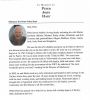Peter Hart Obituary 2023