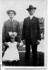 Doray, Leon (Larry) and daughter Irene with Victor Doray c1912