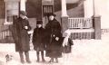 Barney and Lucy with Lew and Emmett Cullen c1918