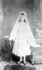 Bernadette Joanis first communion c1896