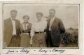 Jim & Abby and Barney & Lucy Cullen August 1913