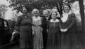 Mary McClements, Gertrude Cooper, Lucy, Theresa & Bea McClements c1935